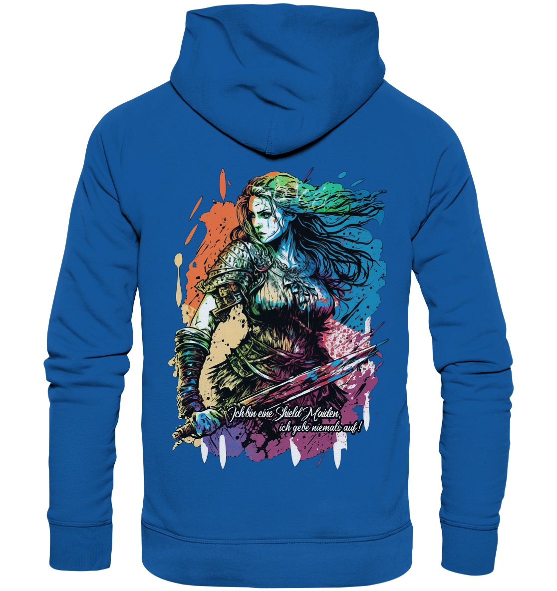 Shield Maiden Gib Nie Auf ! - Organic Basic Hoodie