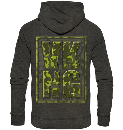 Wikinger Camouflage - Organic Basic Hoodie