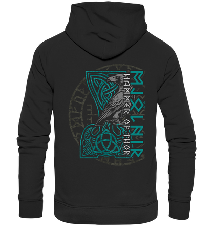 Mjölnir Hammer of Thor - Organic Basic Hoodie