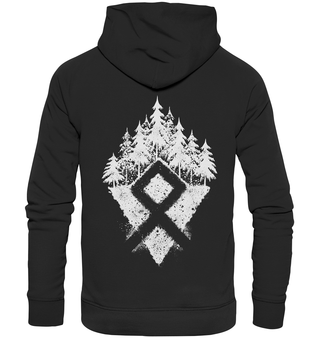 Wikinger Rune - Organic Basic Hoodie