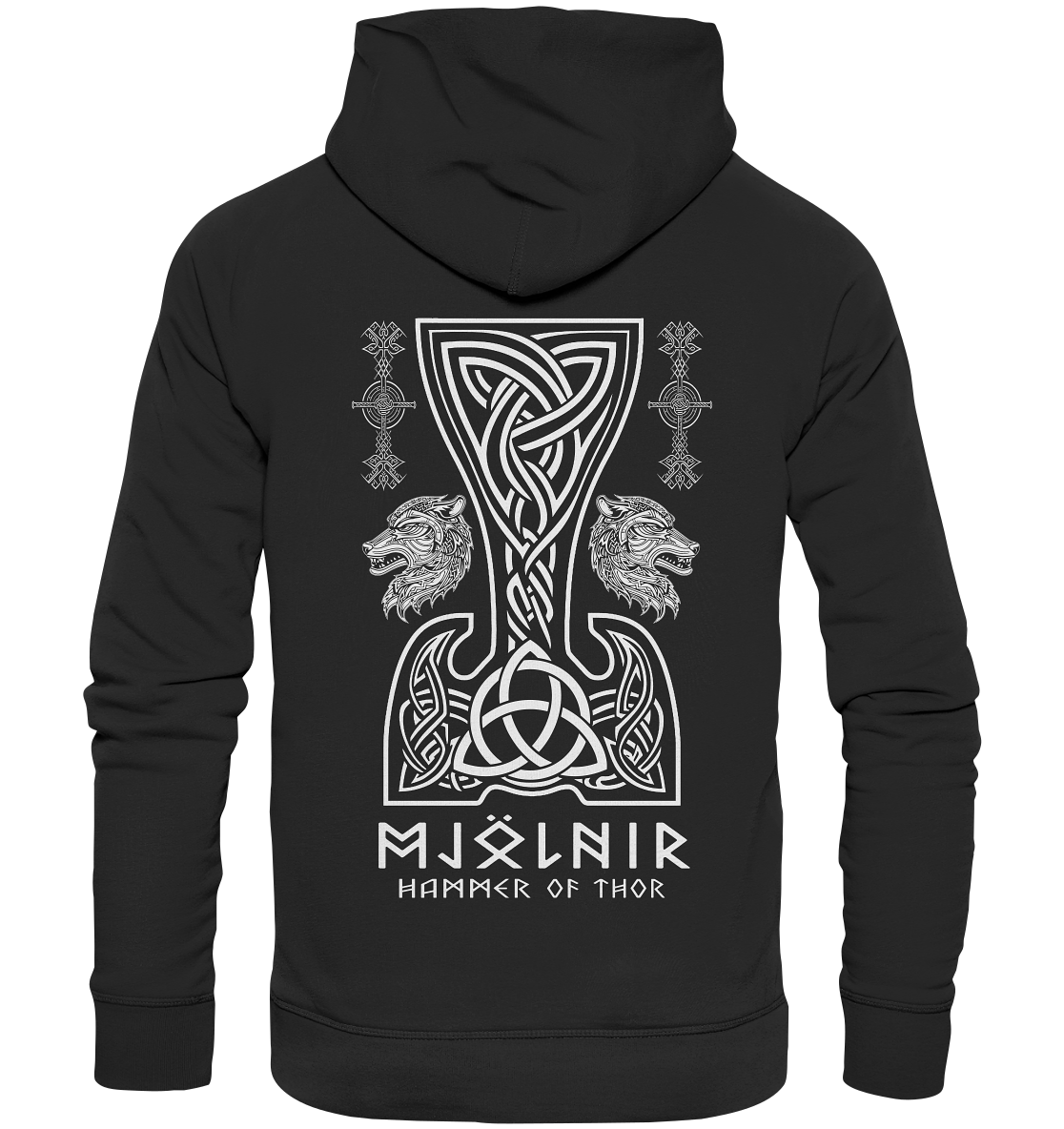 Mjölnir Hammer of Thor - Organic Basic Hoodie