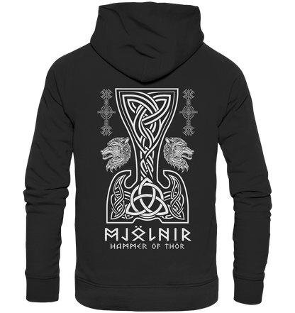 Mjölnir Hammer of Thor - Organic Basic Hoodie