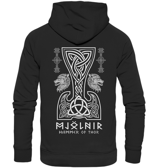 Mjölnir Hammer of Thor - Organic Basic Hoodie