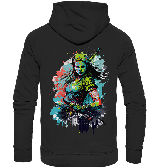 Shield Maiden  - Organic Basic Hoodie