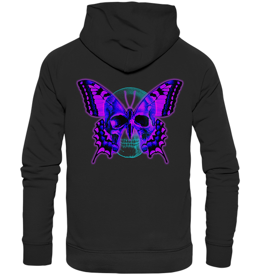 Butterfly Skull - Organic Basic Hoodie