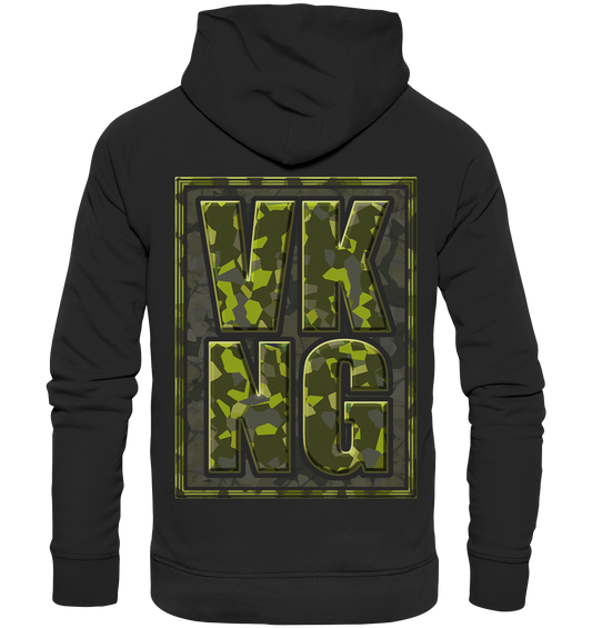 Wikinger Camouflage - Organic Basic Hoodie