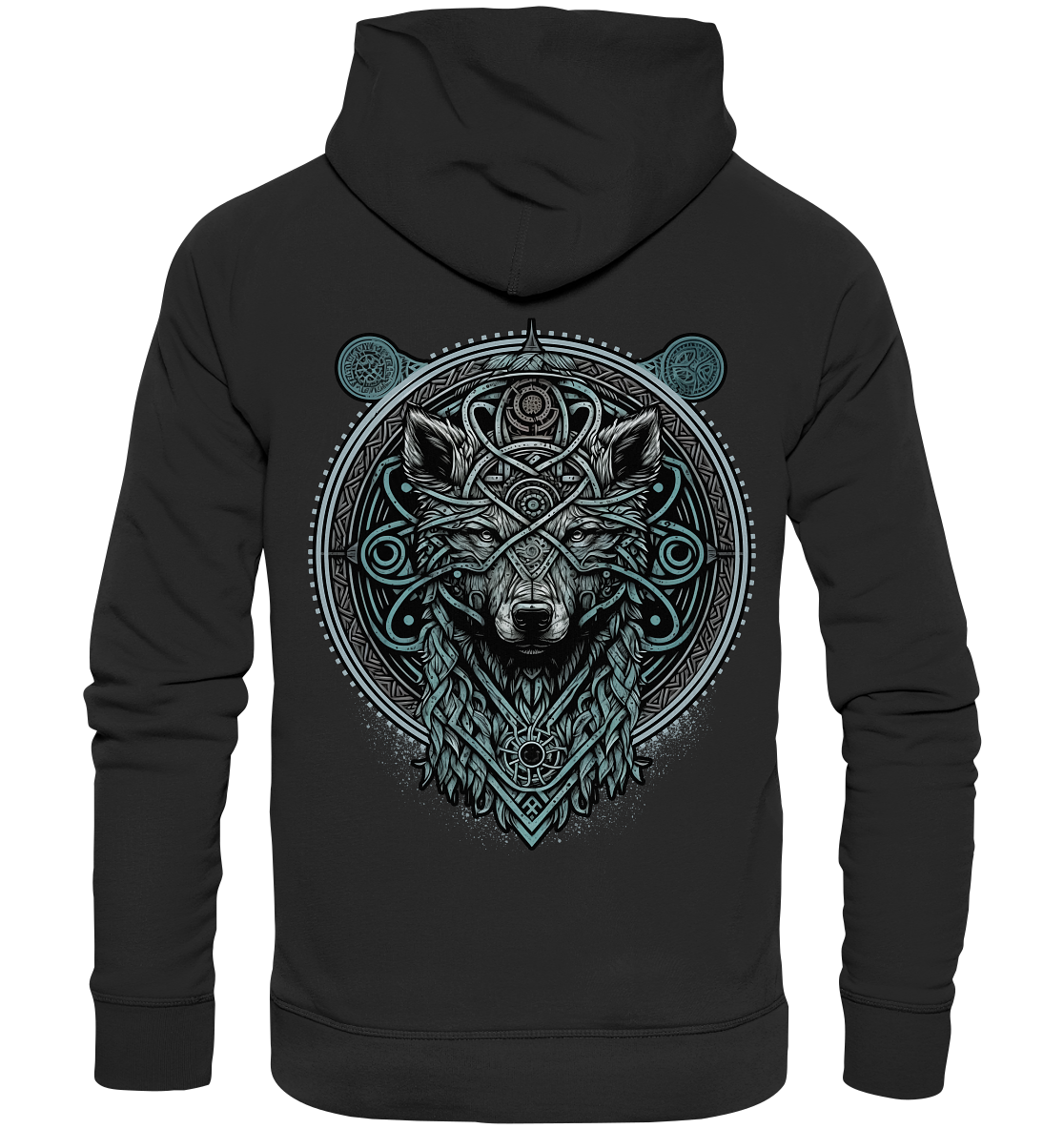 Nordic Wolf - Organic Basic Hoodie