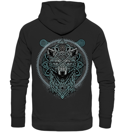 Nordic Wolf - Organic Basic Hoodie