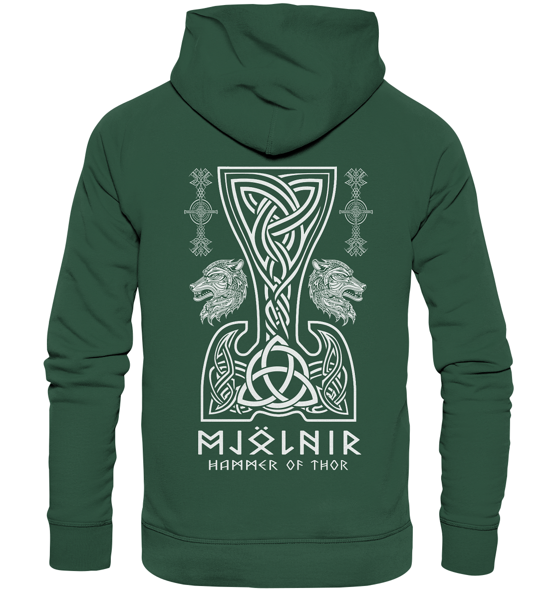 Mjölnir Hammer of Thor - Organic Basic Hoodie