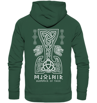 Mjölnir Hammer of Thor - Organic Basic Hoodie