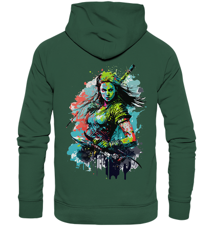 Shield Maiden  - Organic Basic Hoodie