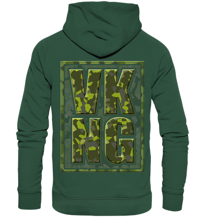 Wikinger Camouflage - Organic Basic Hoodie