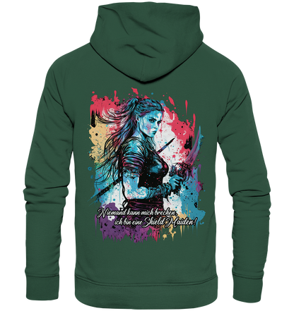 Shield Maiden Niemand Kann Mich Brechen - Organic Basic Hoodie