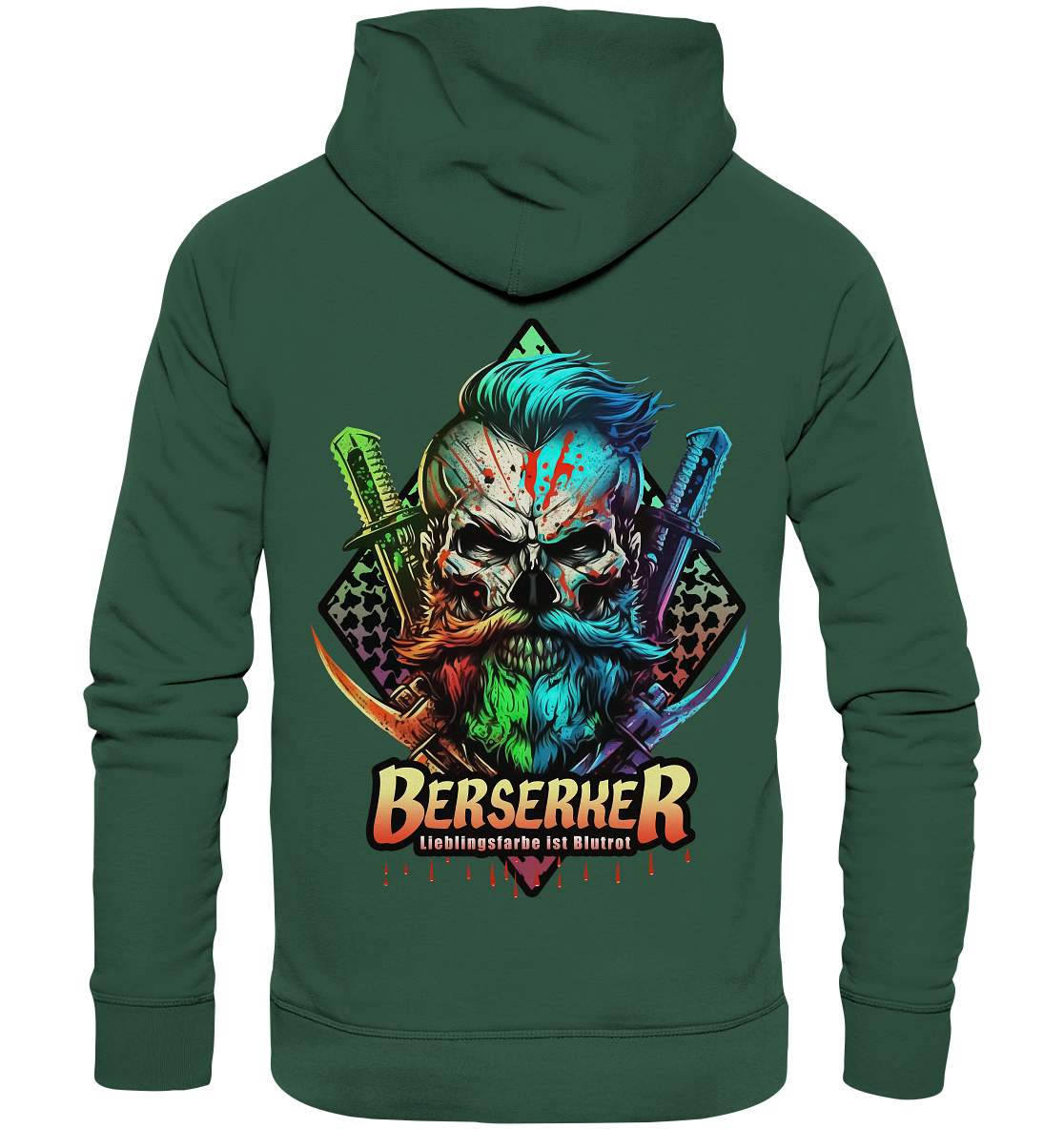 Berserker # 2 - Organic Basic Hoodie