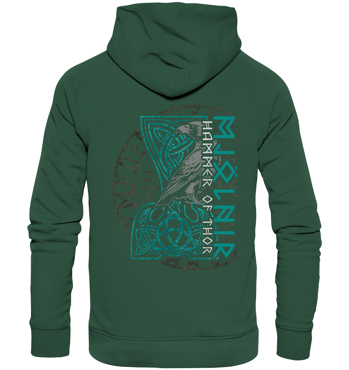 Mjölnir Hammer of Thor - Organic Basic Hoodie