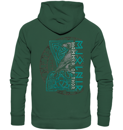 Mjölnir Hammer of Thor - Organic Basic Hoodie