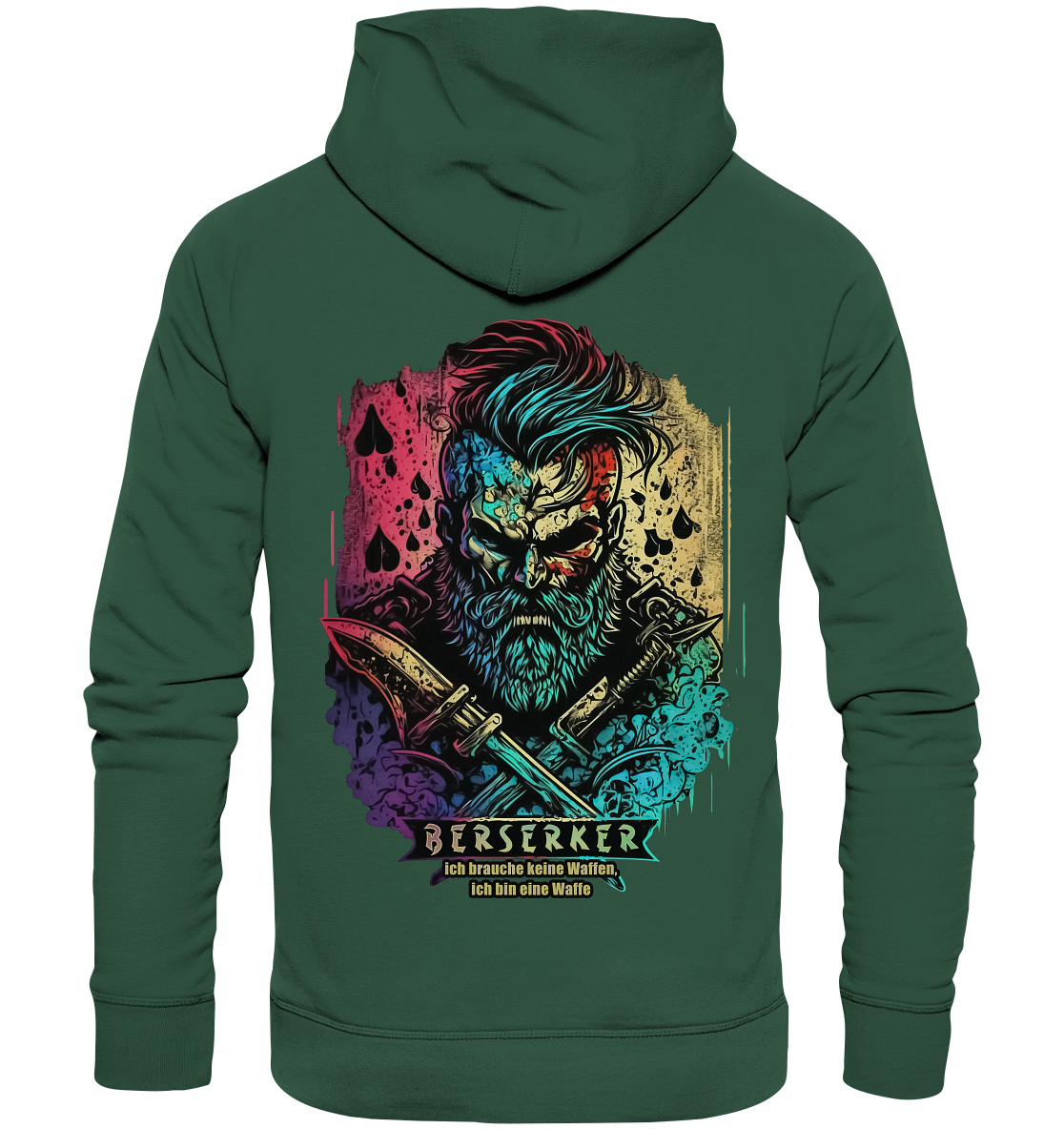 Berserker # 3 - Organic Basic Hoodie