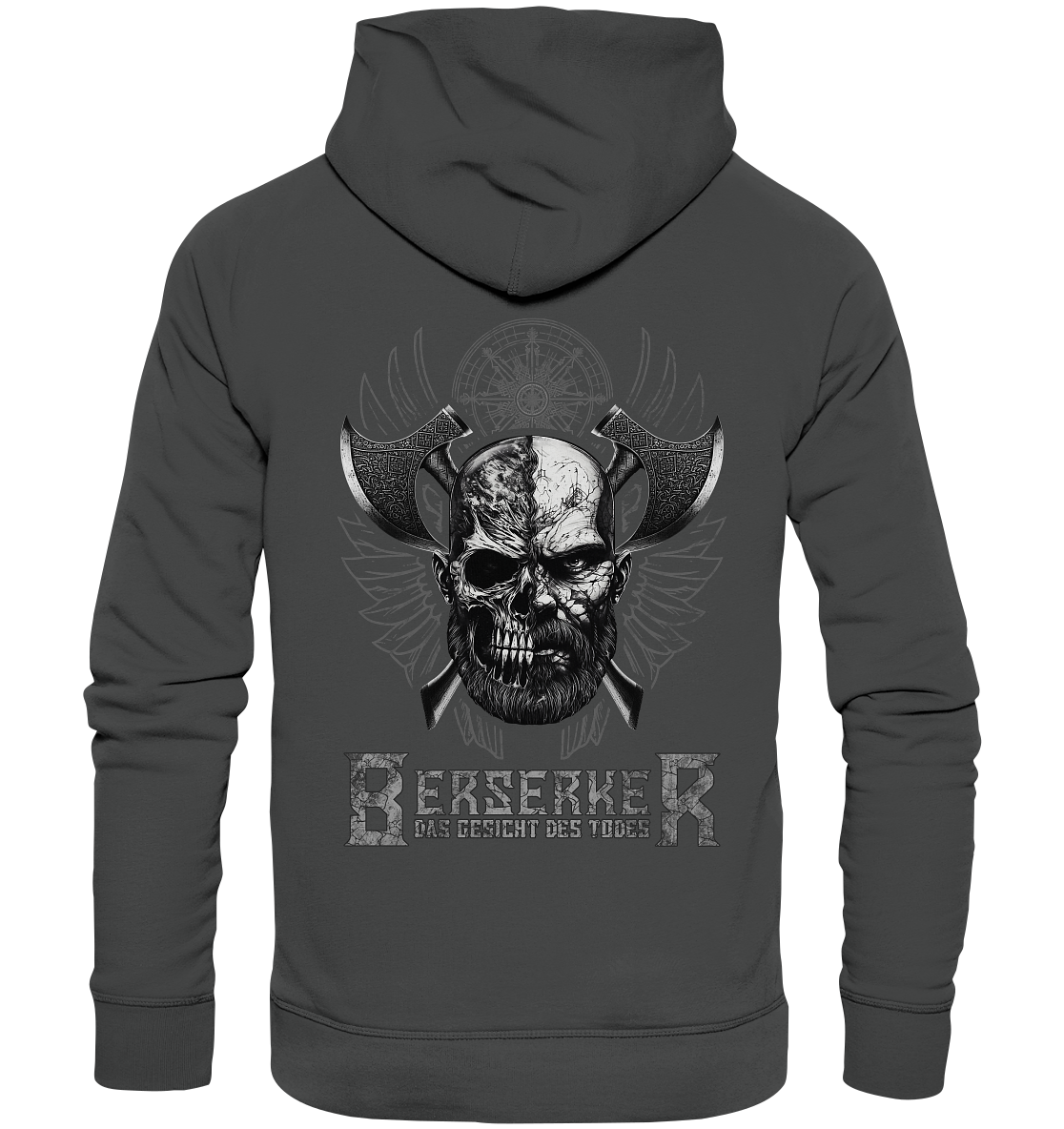 Berserker Gesicht Des Todes - Organic Basic Hoodie