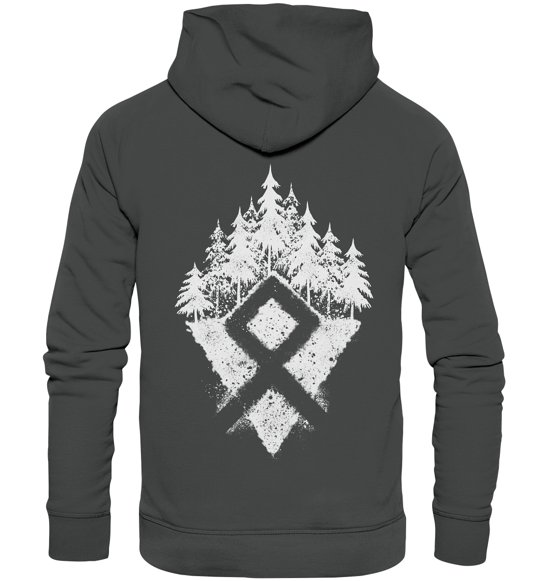 Wikinger Rune - Organic Basic Hoodie