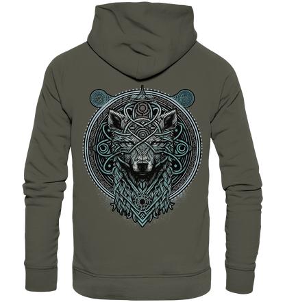 Nordic Wolf - Organic Basic Hoodie