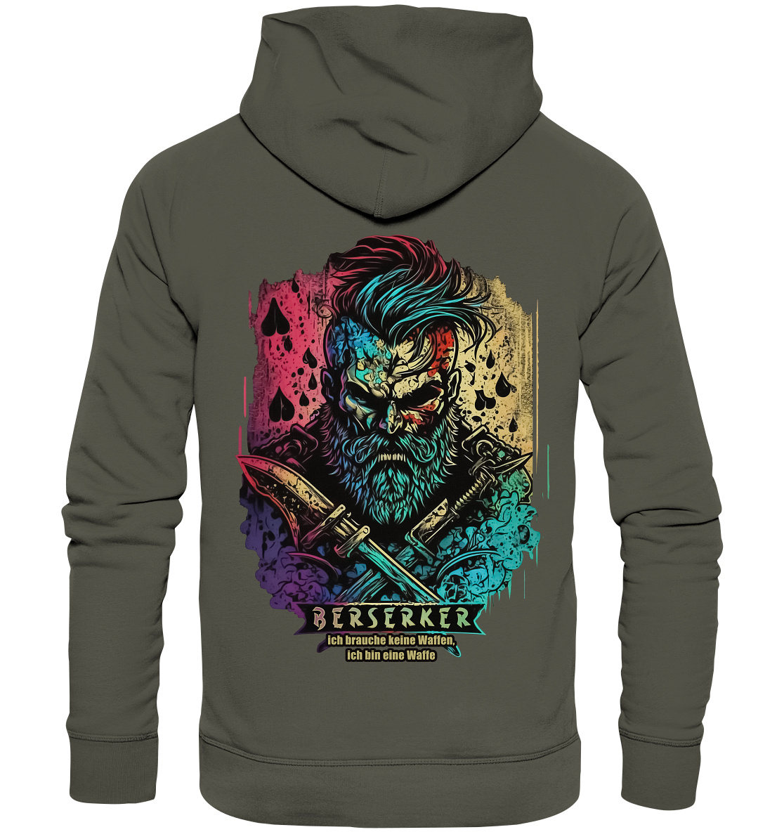 Berserker # 3 - Organic Basic Hoodie