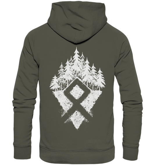 Wikinger Rune - Organic Basic Hoodie