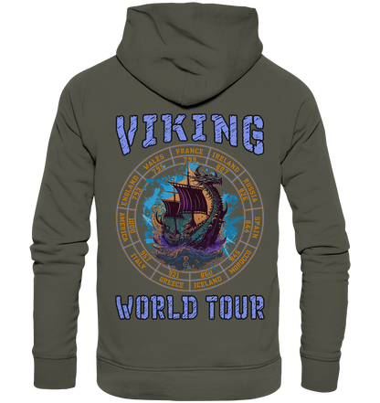 Wikinger Welttournee - Organic Basic Hoodie