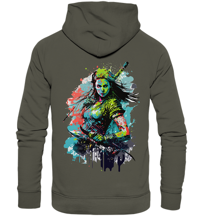 Shield Maiden  - Organic Basic Hoodie