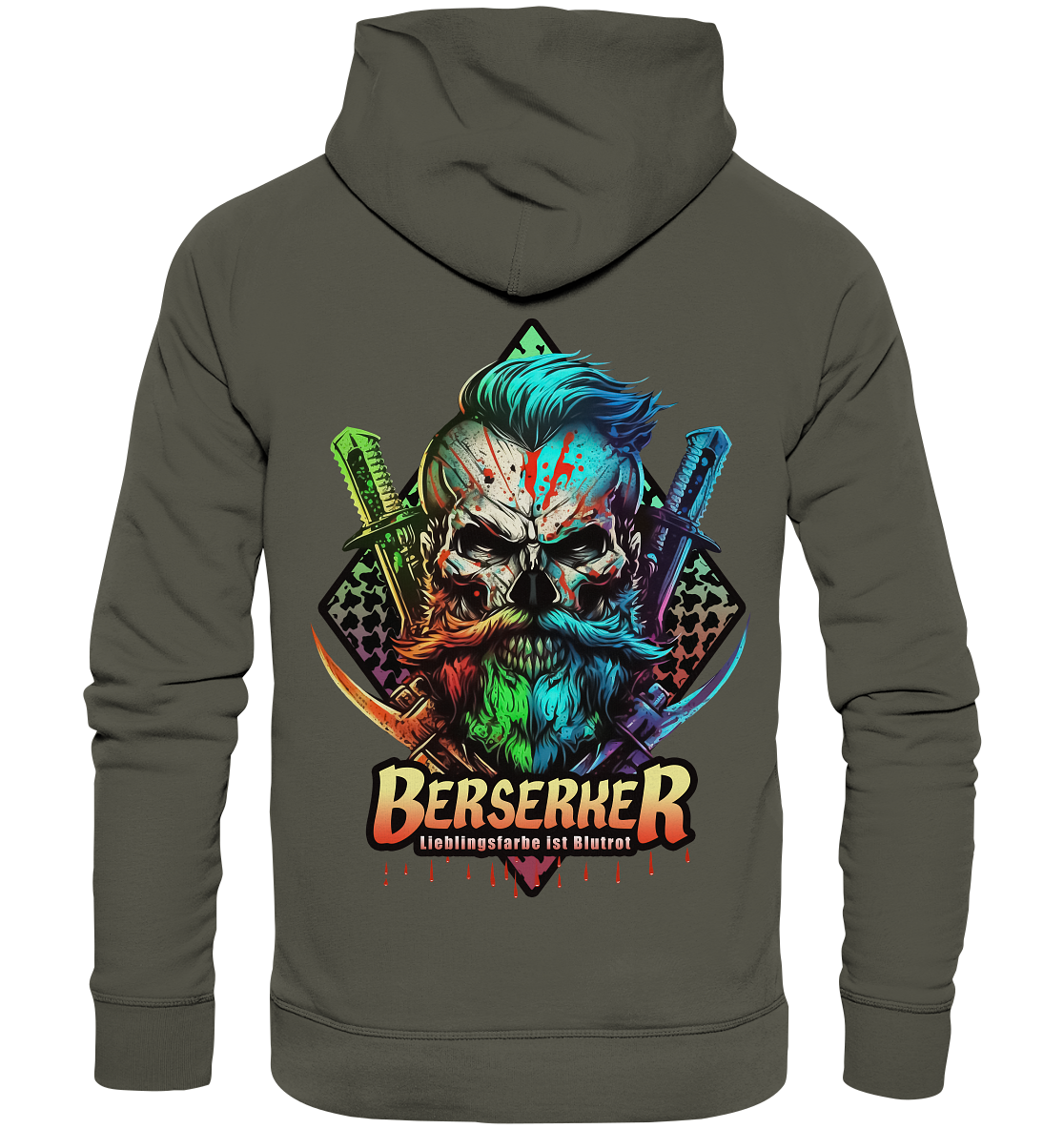 Berserker # 2 - Organic Basic Hoodie