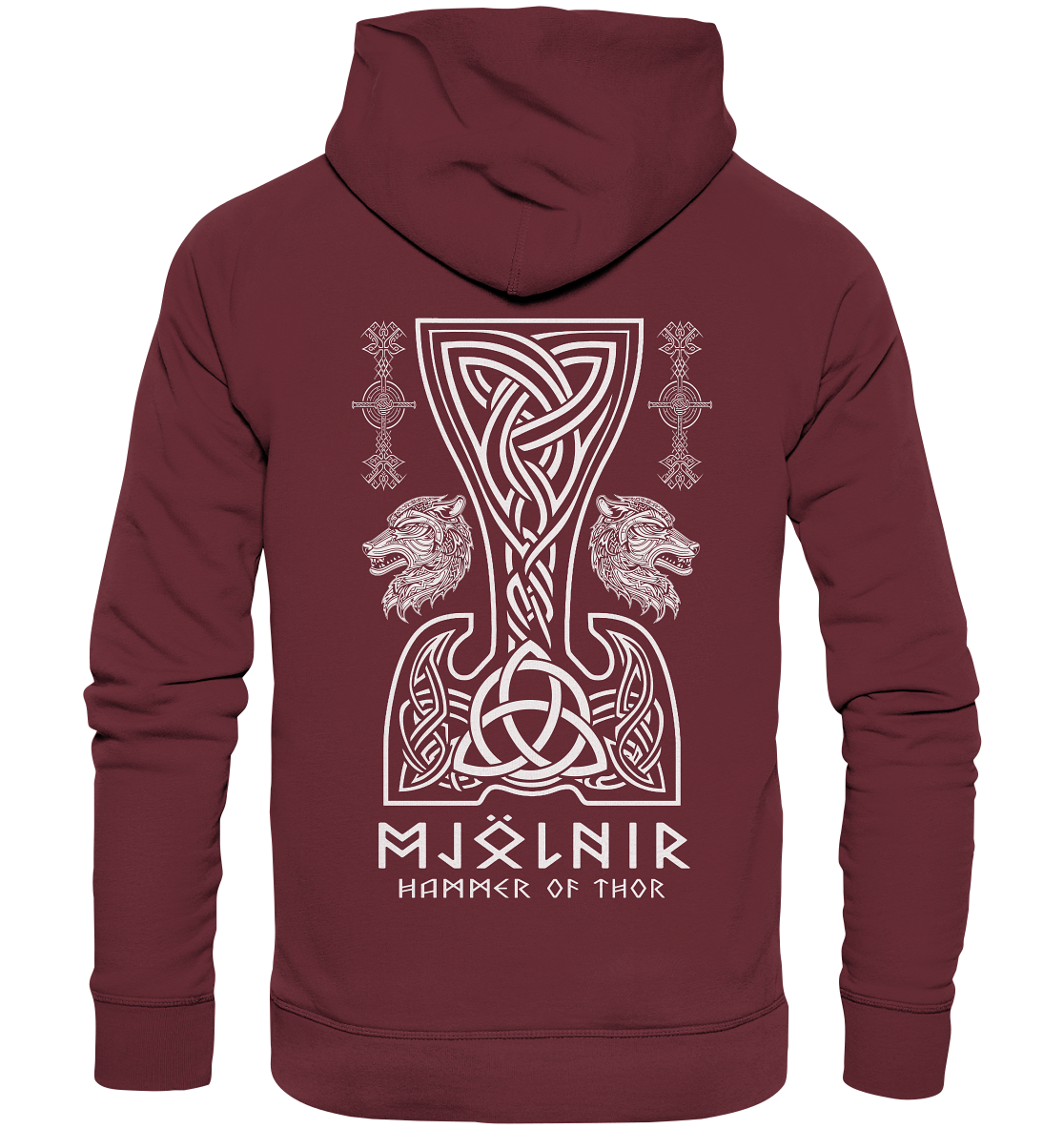 Mjölnir Hammer of Thor - Organic Basic Hoodie