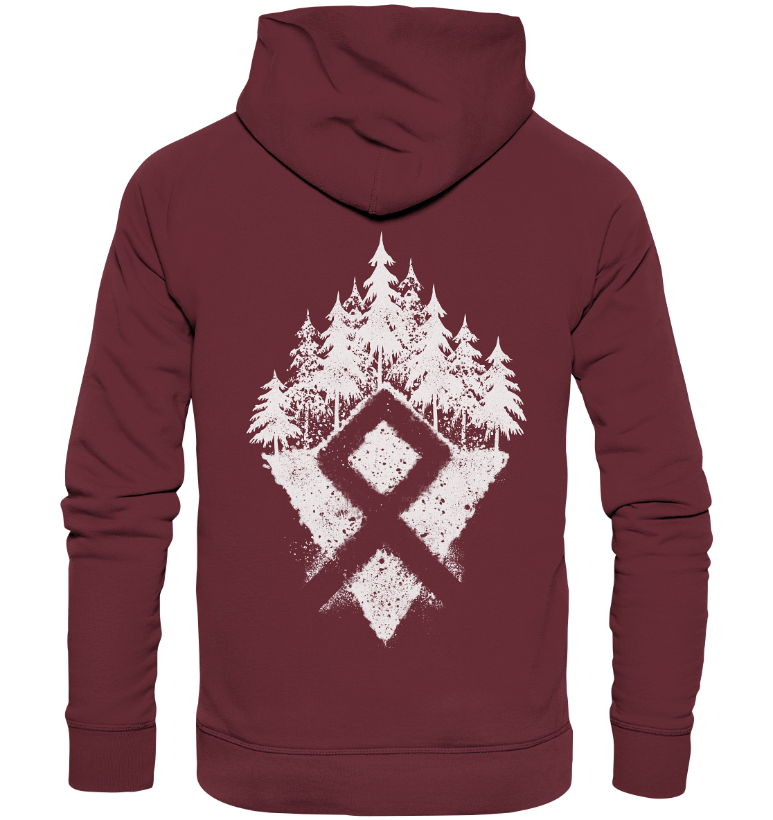 Wikinger Rune - Organic Basic Hoodie