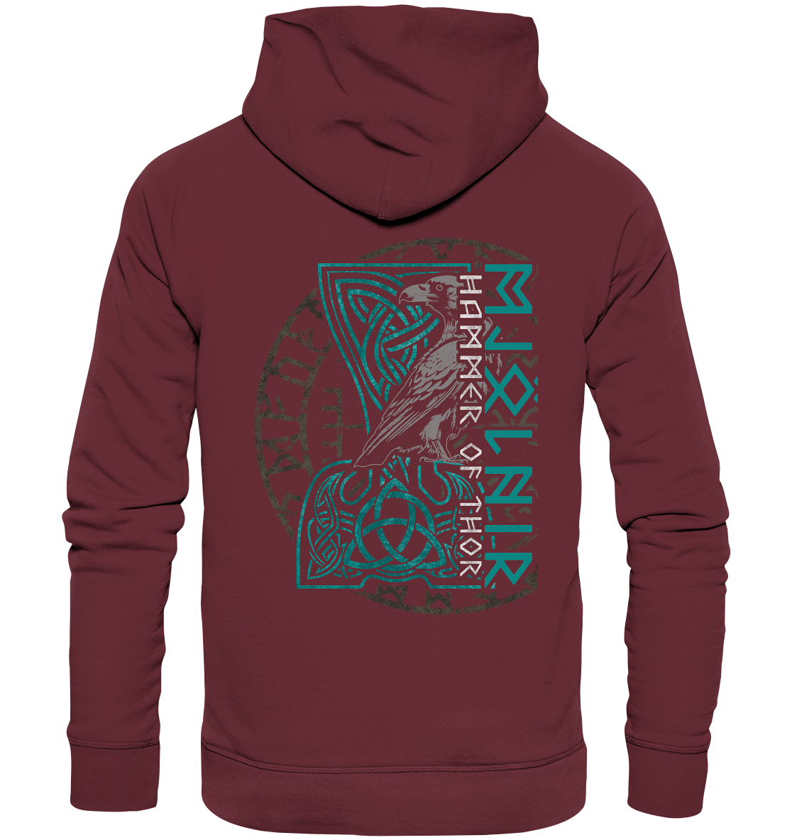 Mjölnir Hammer of Thor - Organic Basic Hoodie