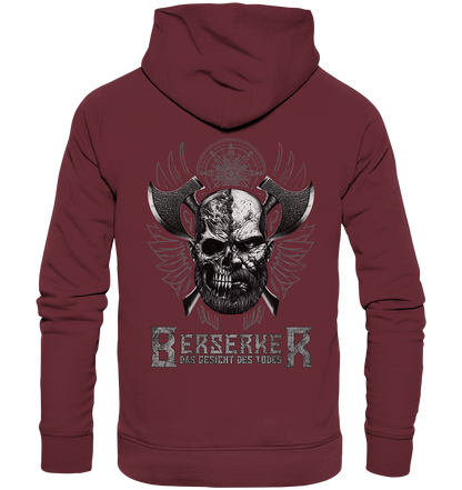 Berserker Gesicht Des Todes - Organic Basic Hoodie