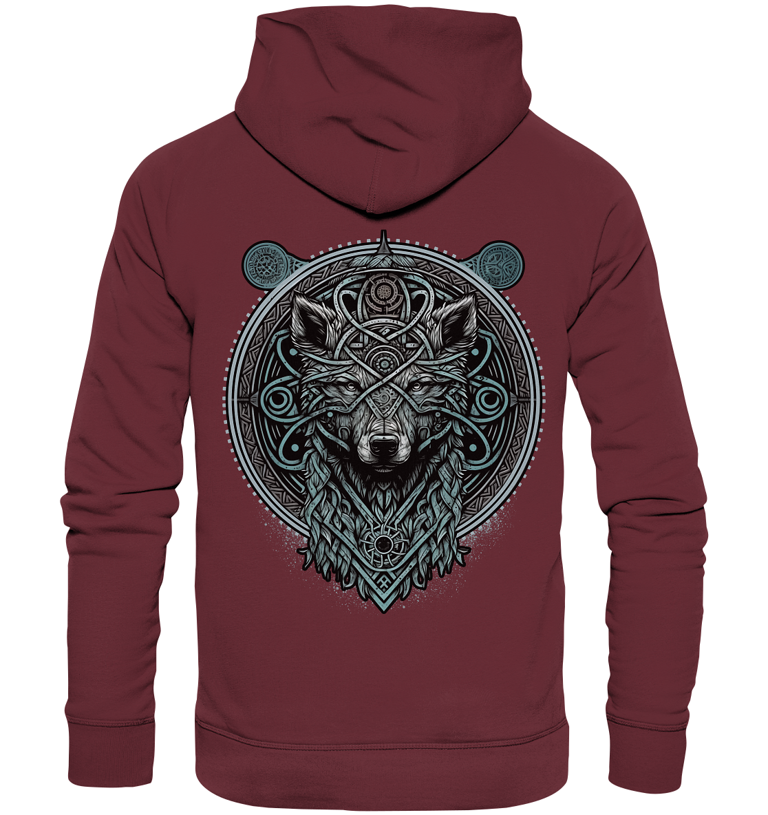 Nordic Wolf - Organic Basic Hoodie