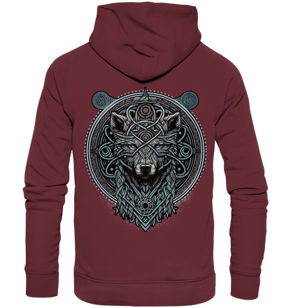 Nordic Wolf - Organic Basic Hoodie