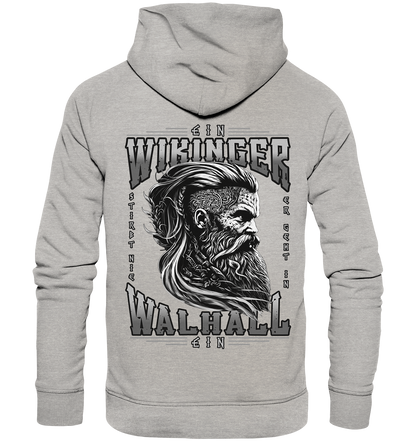 Ein Wikinger Stirbt Nie  - Organic Basic Hoodie