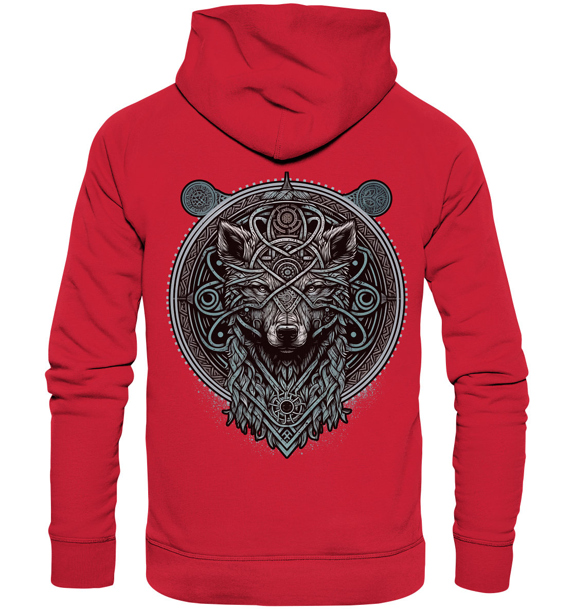 Nordic Wolf - Organic Basic Hoodie