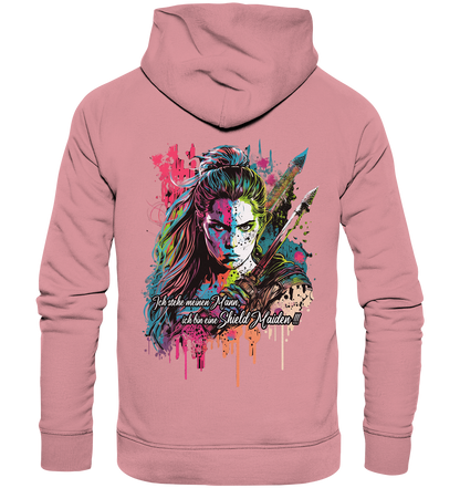 Shield Maiden Ich Stehe Meinen Mann - Organic Basic Hoodie