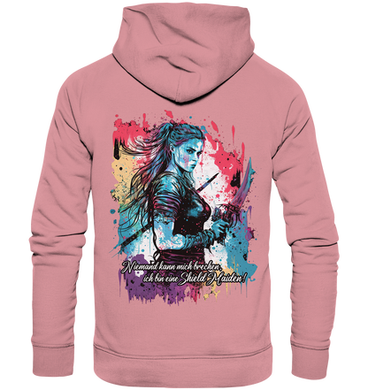 Shield Maiden Niemand Kann Mich Brechen - Organic Basic Hoodie