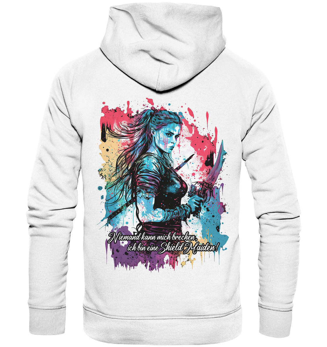 Shield Maiden Niemand Kann Mich Brechen - Organic Basic Hoodie