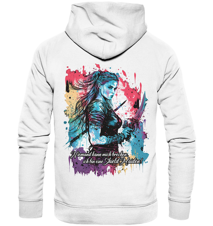 Shield Maiden Niemand Kann Mich Brechen - Organic Basic Hoodie