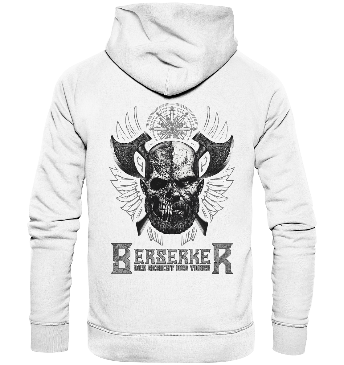 Berserker Gesicht Des Todes - Organic Basic Hoodie