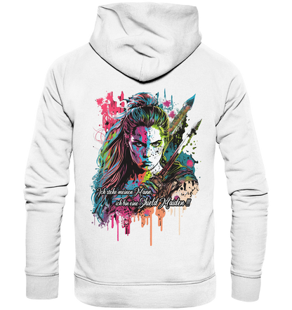 Shield Maiden Ich Stehe Meinen Mann - Organic Basic Hoodie