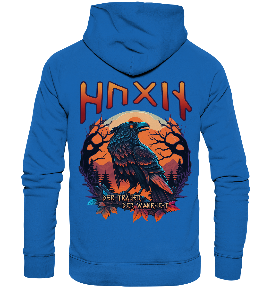 Hugin Der Träger Der Wahrheit - Premium Unisex Hoodie