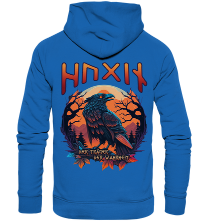 Hugin Der Träger Der Wahrheit - Premium Unisex Hoodie