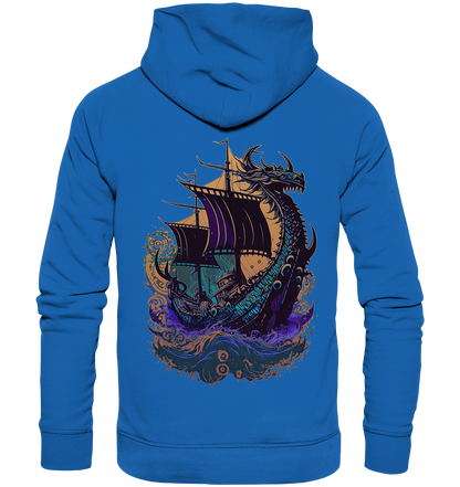 Wikinger Drachenschiff - Premium Unisex Hoodie