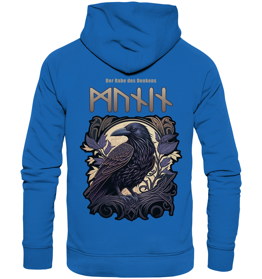 Munin Der Rabe Des Denkes - Premium Unisex Hoodie