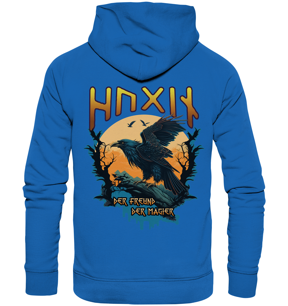 Hugin Der Freund Der Magier - Premium Unisex Hoodie