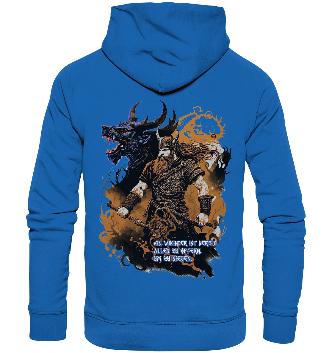 Wikinger Ist Bereit Alles Zu Opfern - Premium Unisex Hoodie