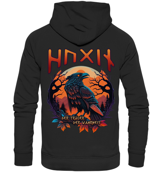 Hugin Der Träger Der Wahrheit - Premium Unisex Hoodie